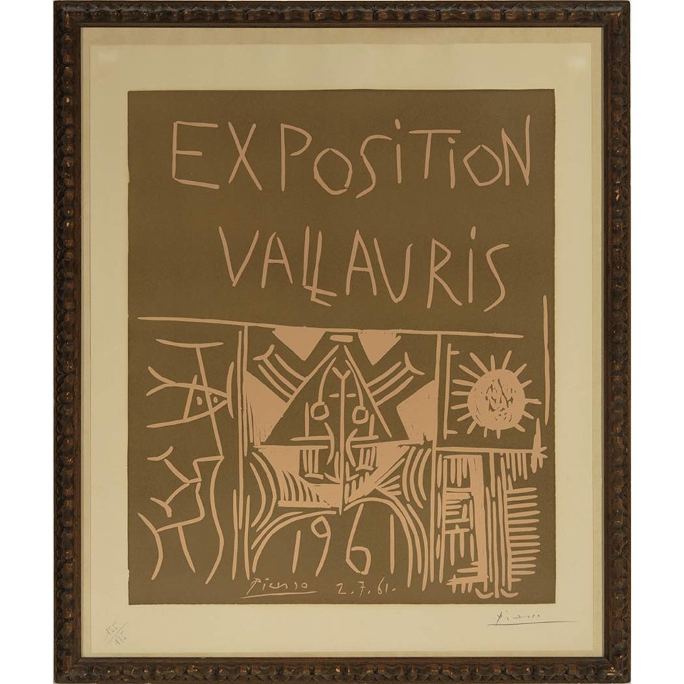 EXPOSITION VALLAURIS 1961 (B. 1295) by Pablo Picasso