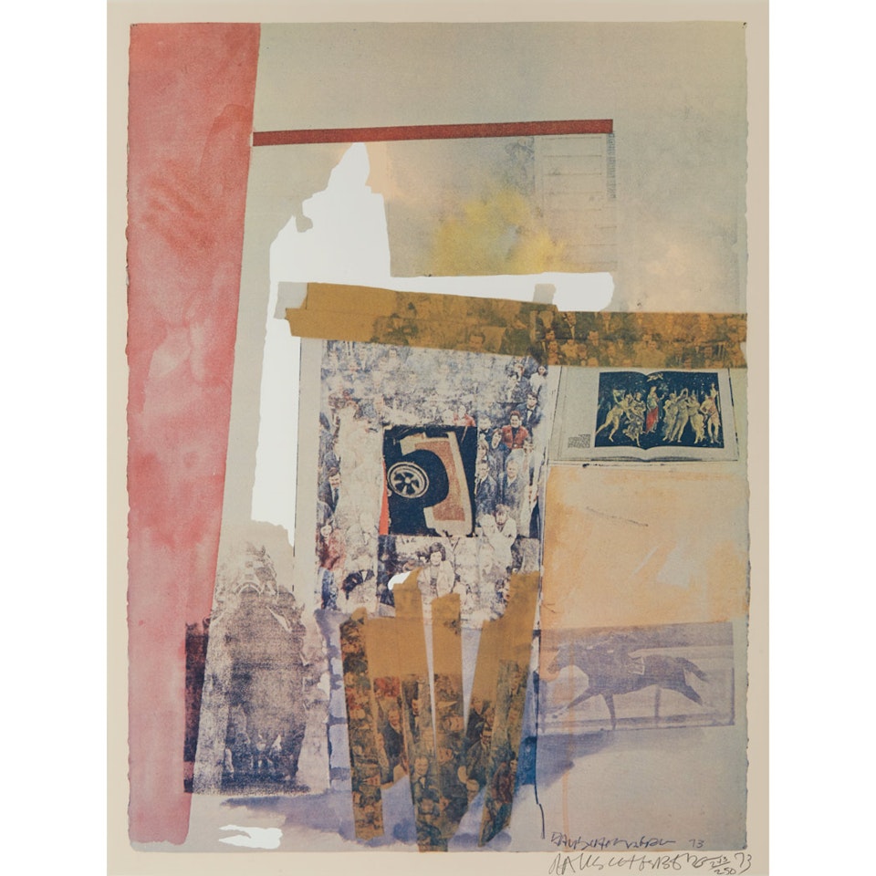 WATERMARK by Robert Rauschenberg