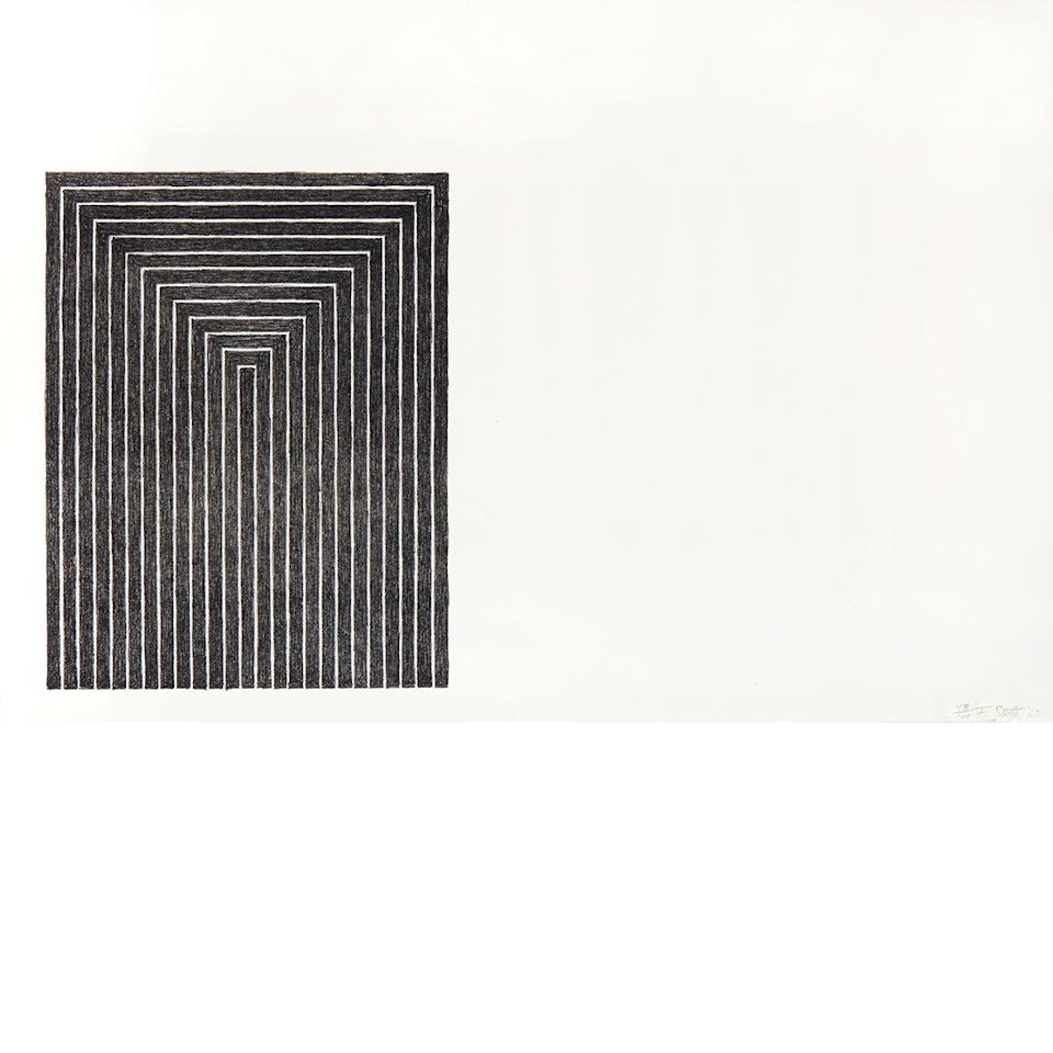 CLINTON PLAZA (AXSOM 4) by Frank Stella