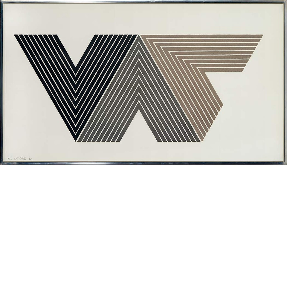 QUATHLAMBA I (A. 25) by Frank Stella