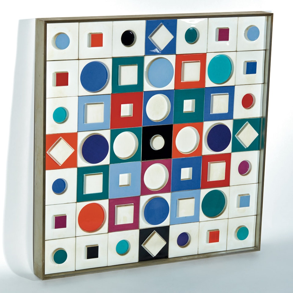 RELIEF COMPOSITION by Victor Vasarely