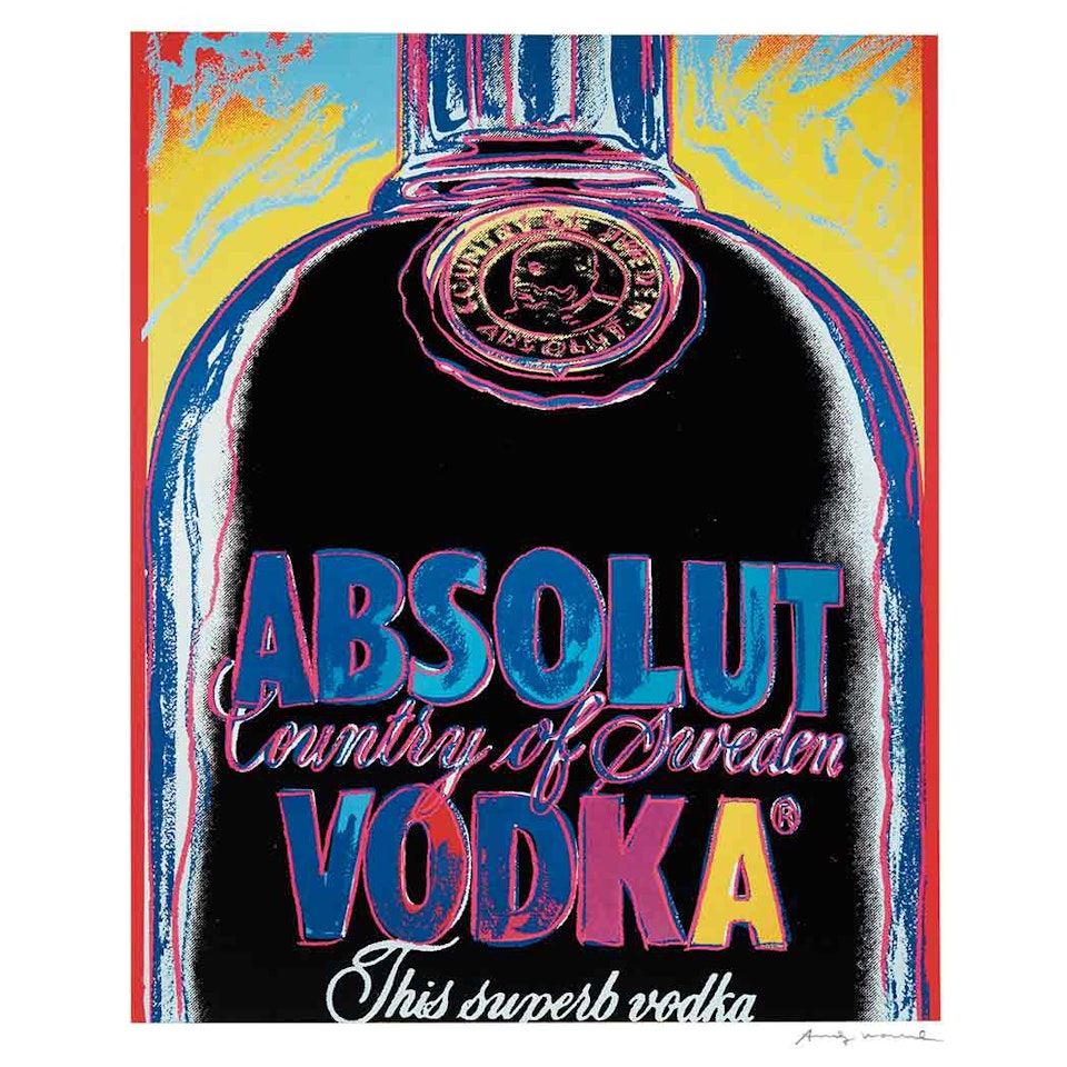 ABSOLUT VODKA by Andy Warhol