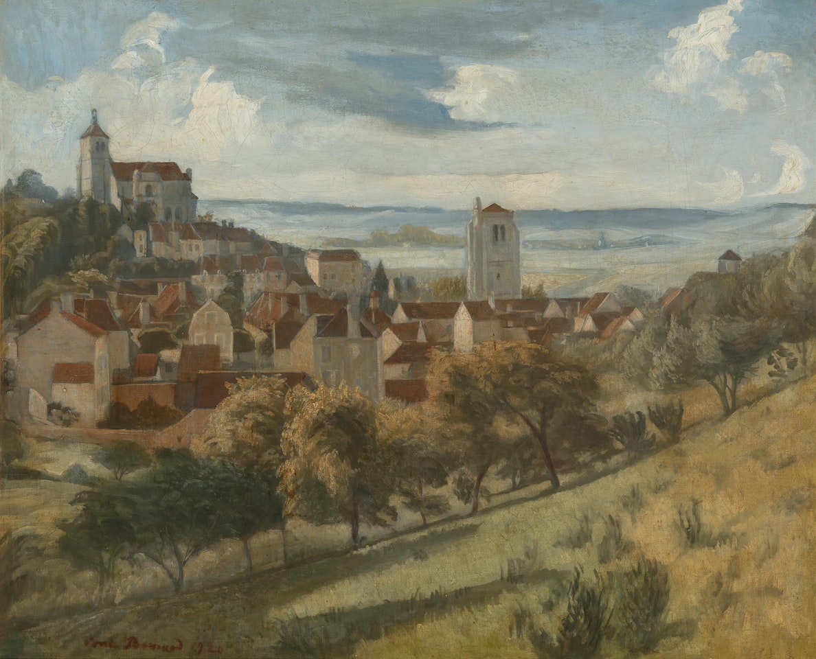 Paysage de Tonnerre by Emile Bernard