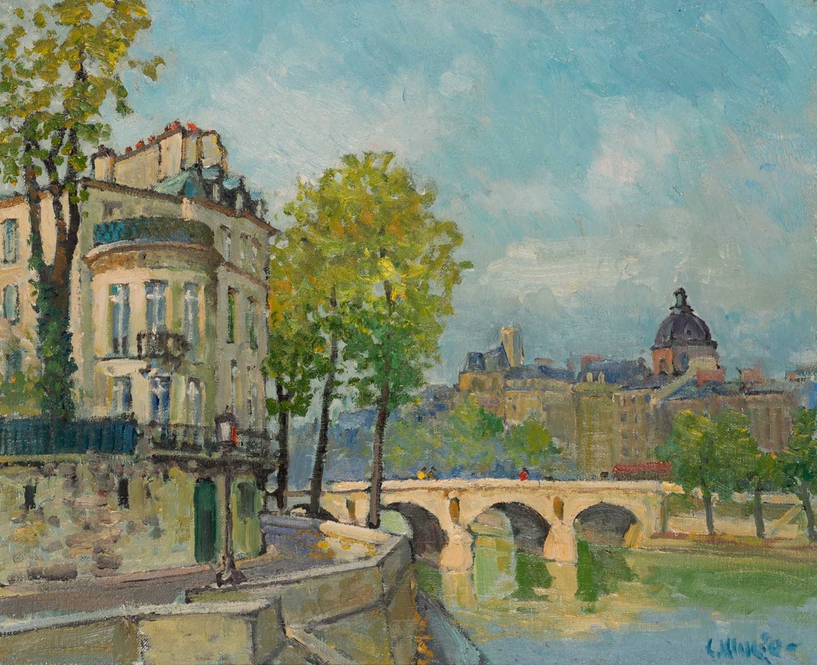 La pointe de L"lle St. Louis by Constantin Kluge