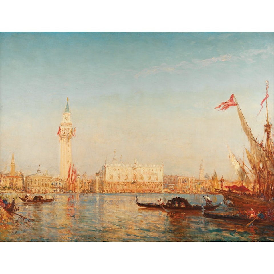 The Grand Canal by Félix Ziem