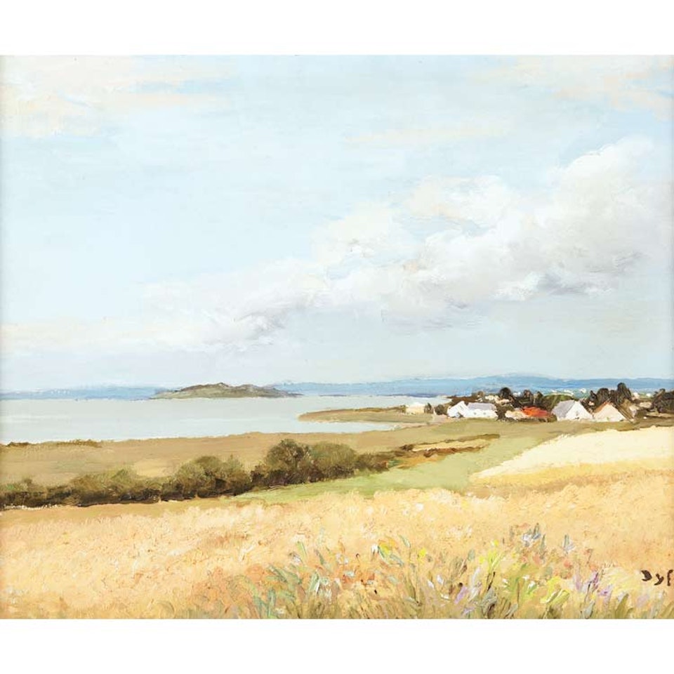Le Golfe du Morbihan a Saint-Armel, Bretagne by Marcel Dyf