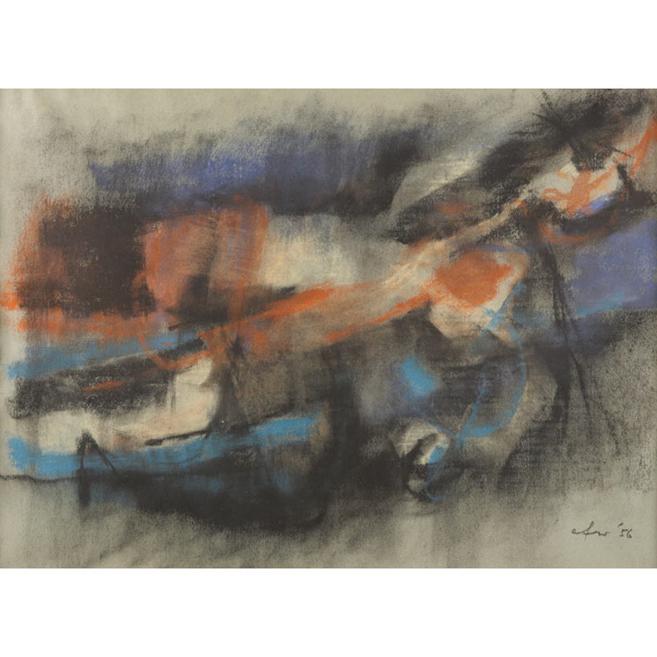 Figura Distesa by Afro