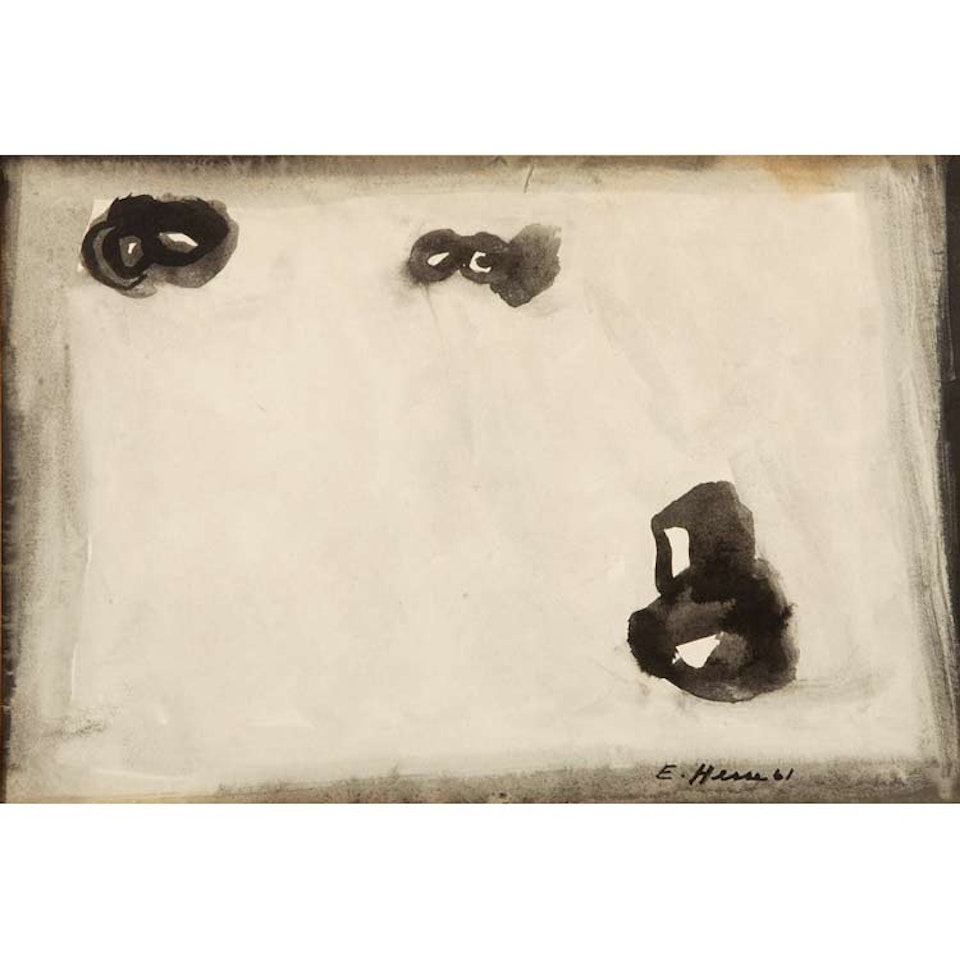 Three Bears Rolling Down a Snowy Hill by Eva Hesse