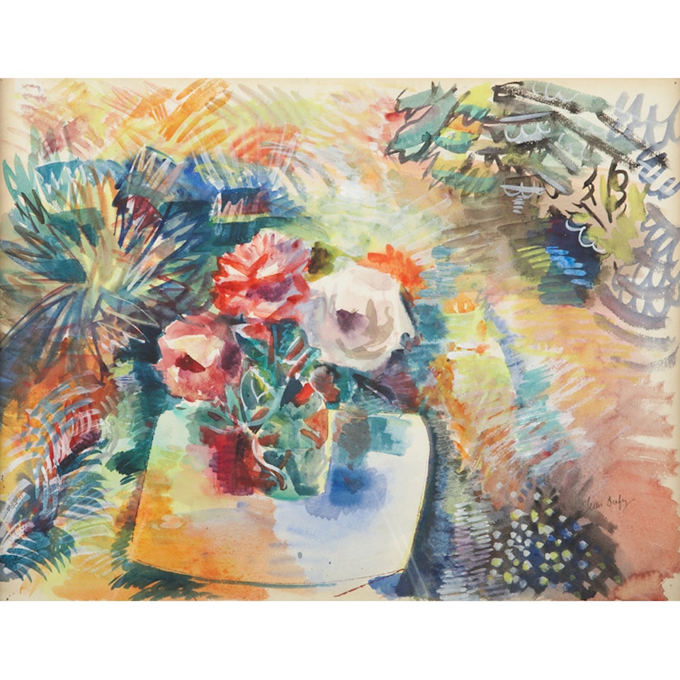 Bouquet de Roses by Jean Dufy
