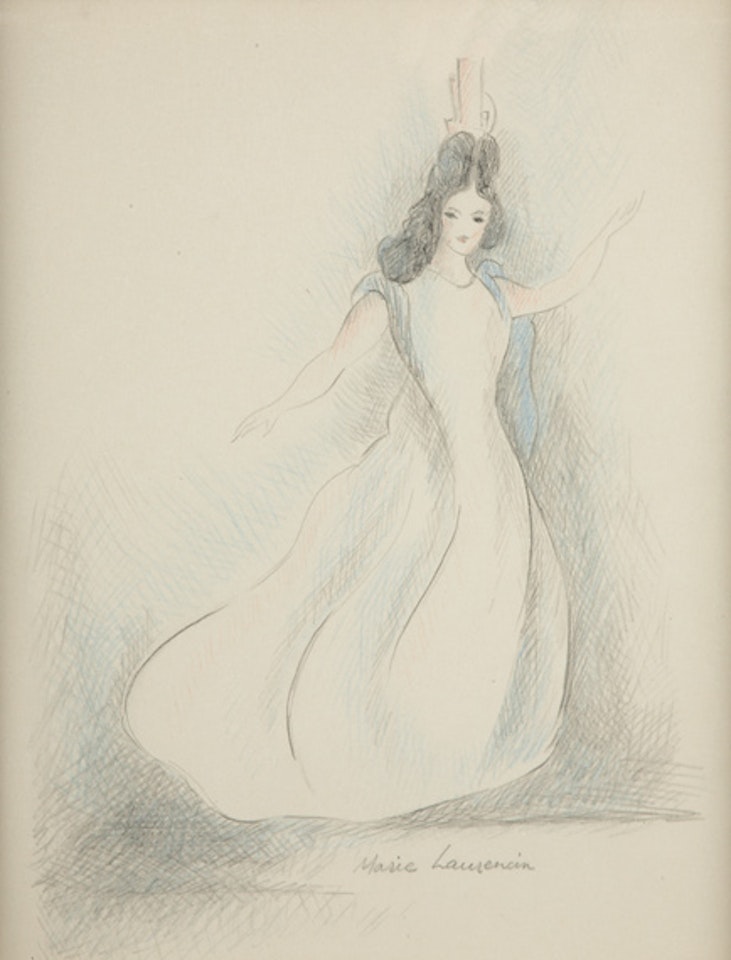Jeune Fille by Marie Laurencin