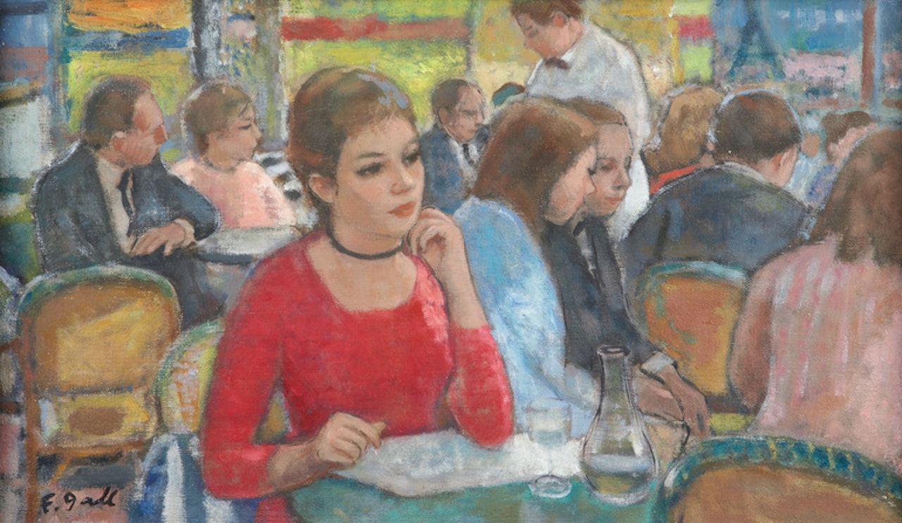 Au Cafe by François Gall