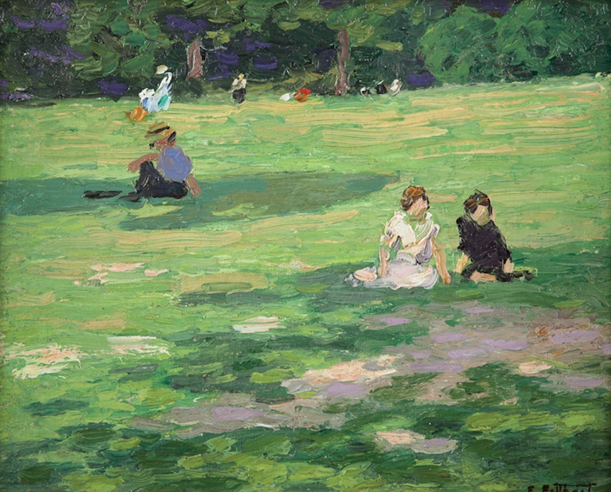 In the Park, no. 18 by Edward Henry Potthast