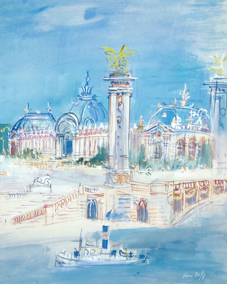 Paris, Le Pont Alexandre III by Jean Dufy