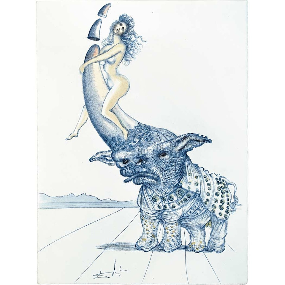 CASANOVA (F. 67-4; M./L. 174-187) by Salvador Dali