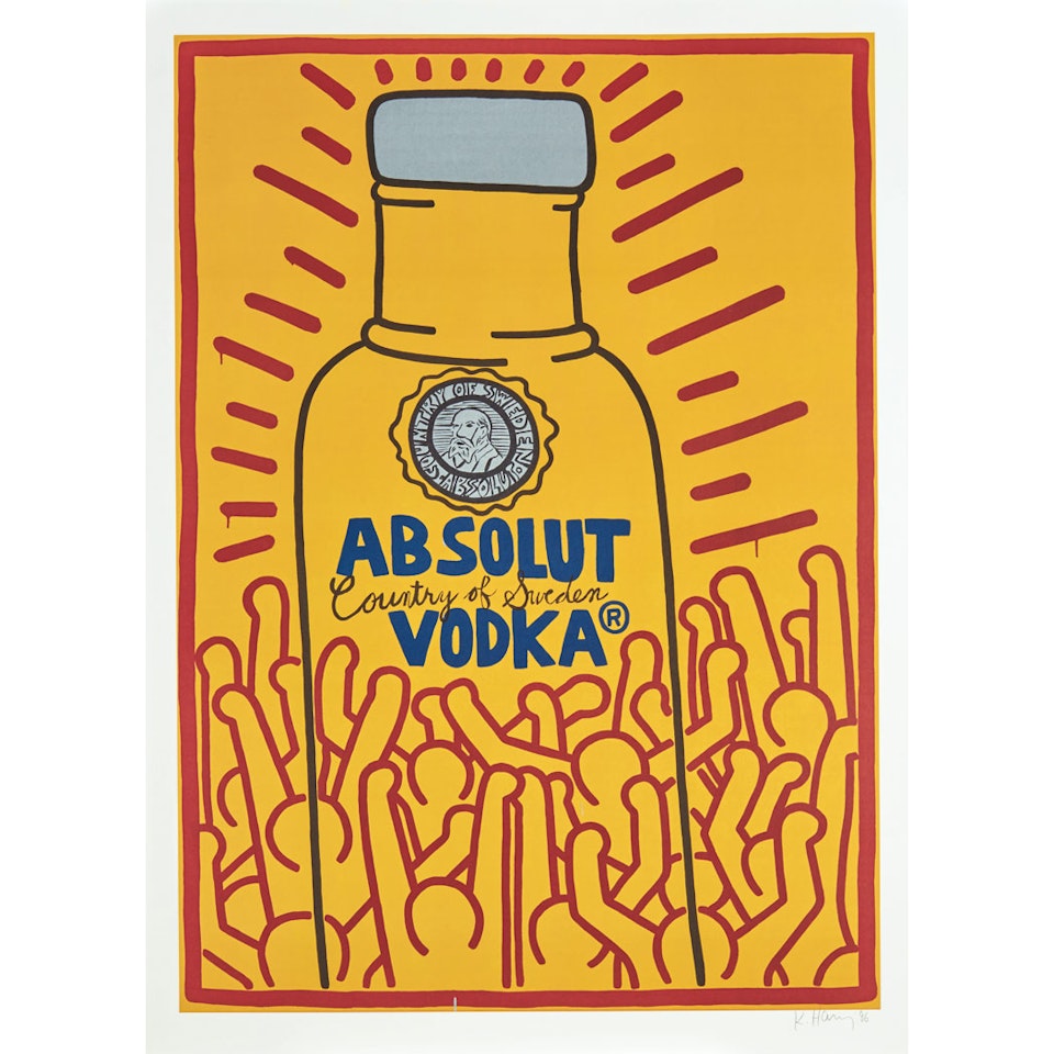 ABSOLUT HARING by Keith Haring