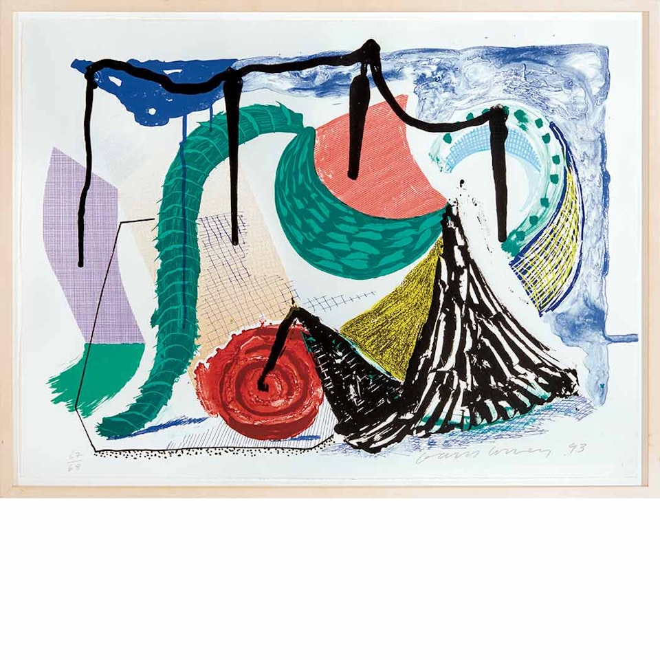 CATHERINE"S WALK by David Hockney