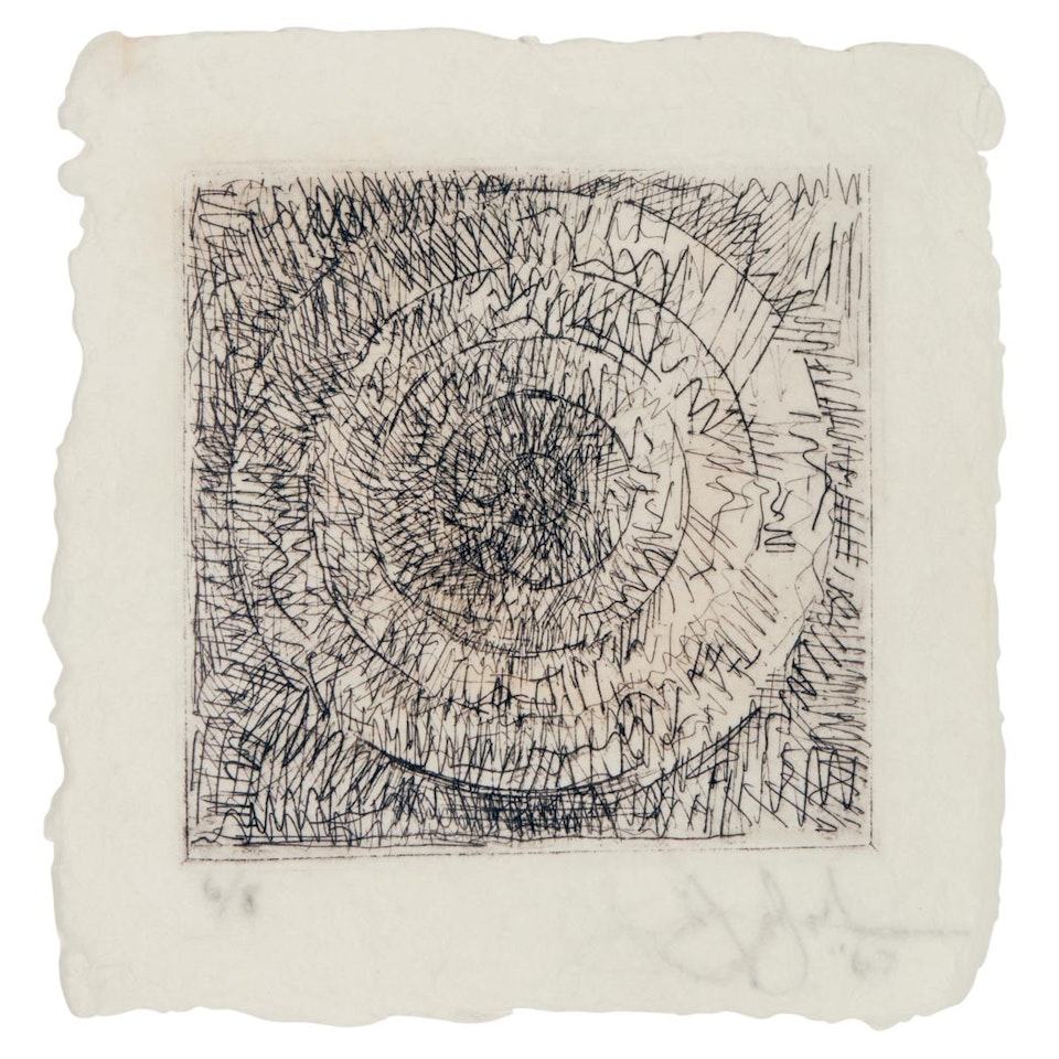 TARGET (UNIVERSAL LIMITED ART EDITIONS 38) by Jasper Johns