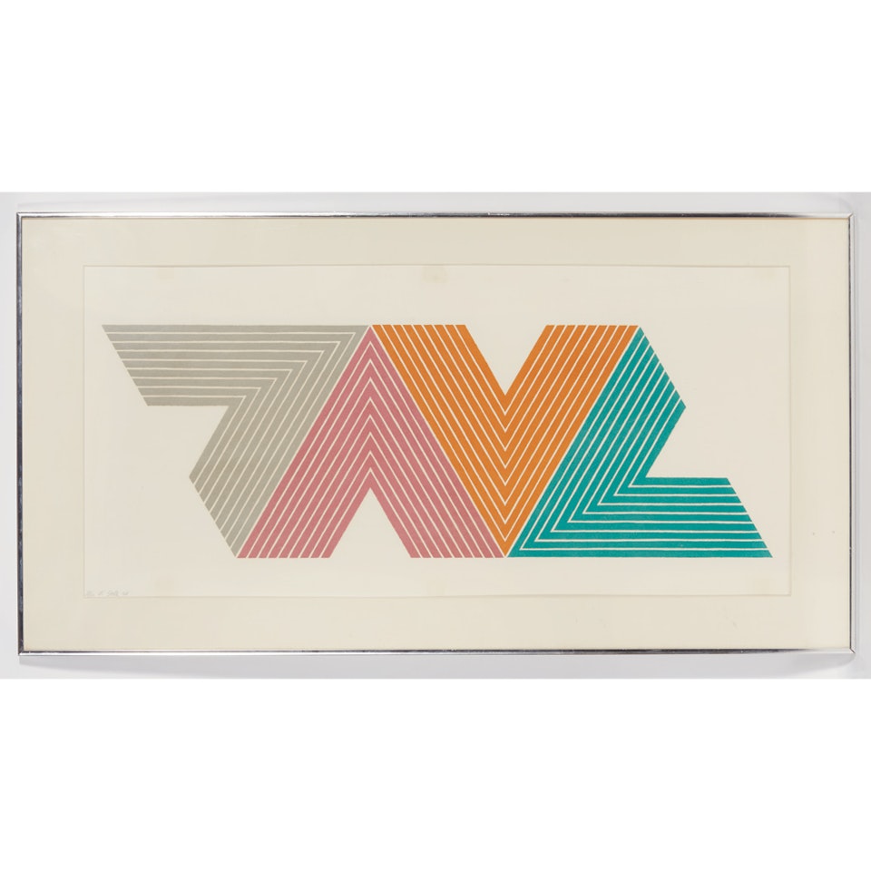 EMPRESS OF INDIA II (AXSOM 28) by Frank Stella