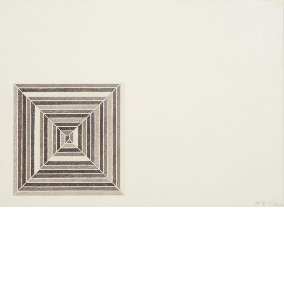 JASPER"S DILEMMA (A. 82-85) by Frank Stella