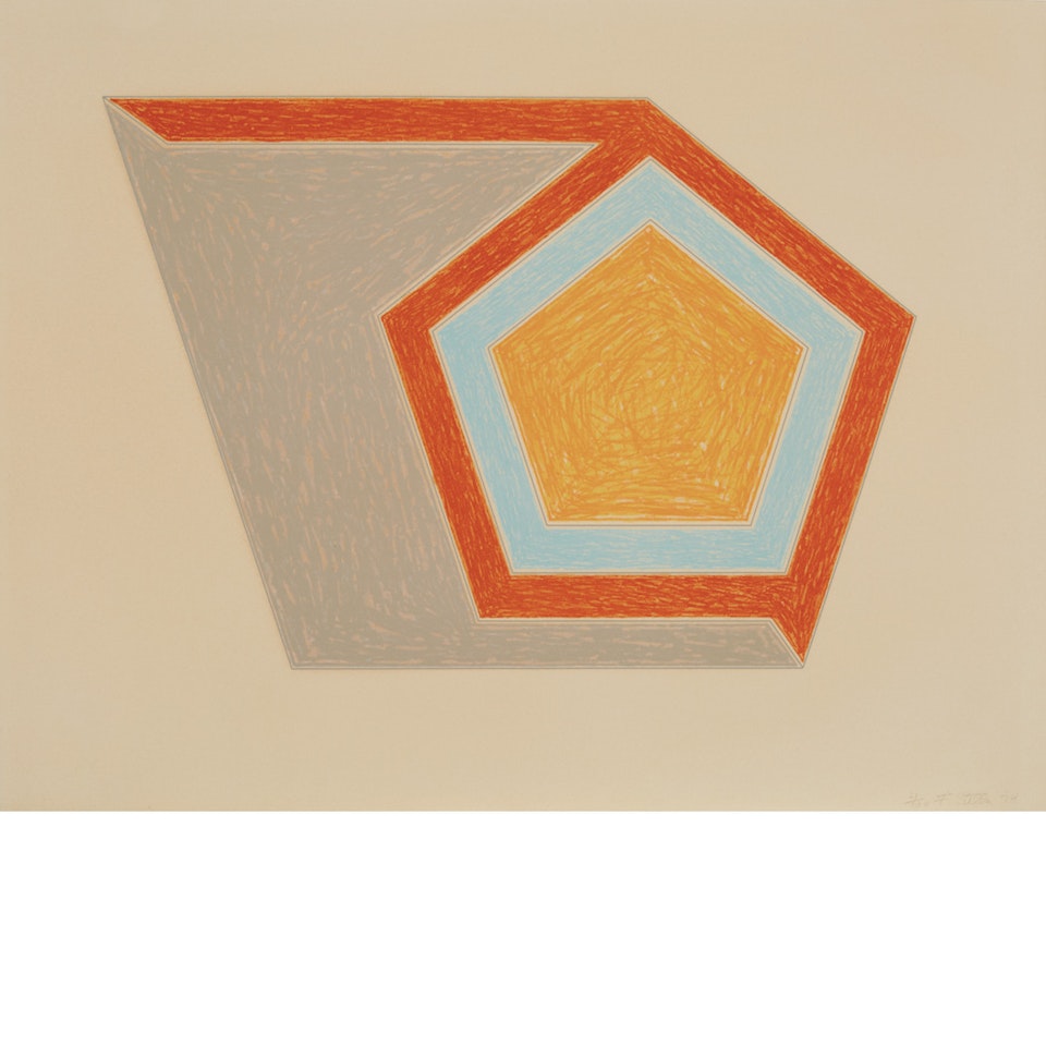 OSSIPEE (A. 99) by Frank Stella