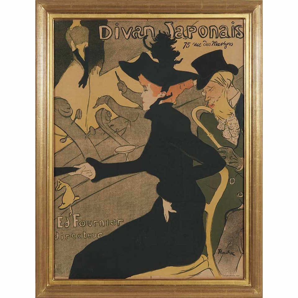 DIVAN JAPONAIS (D. 341; A. 11; W. P11) by Henri de Toulouse-Lautrec