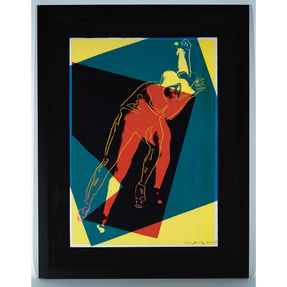 SPEED SKATER (F./S. IIB.303) by Andy Warhol