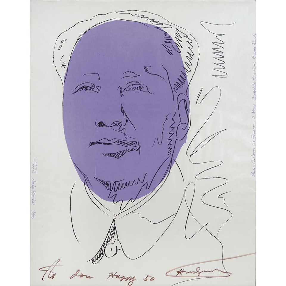 MAO (F./S. 125A) by Andy Warhol