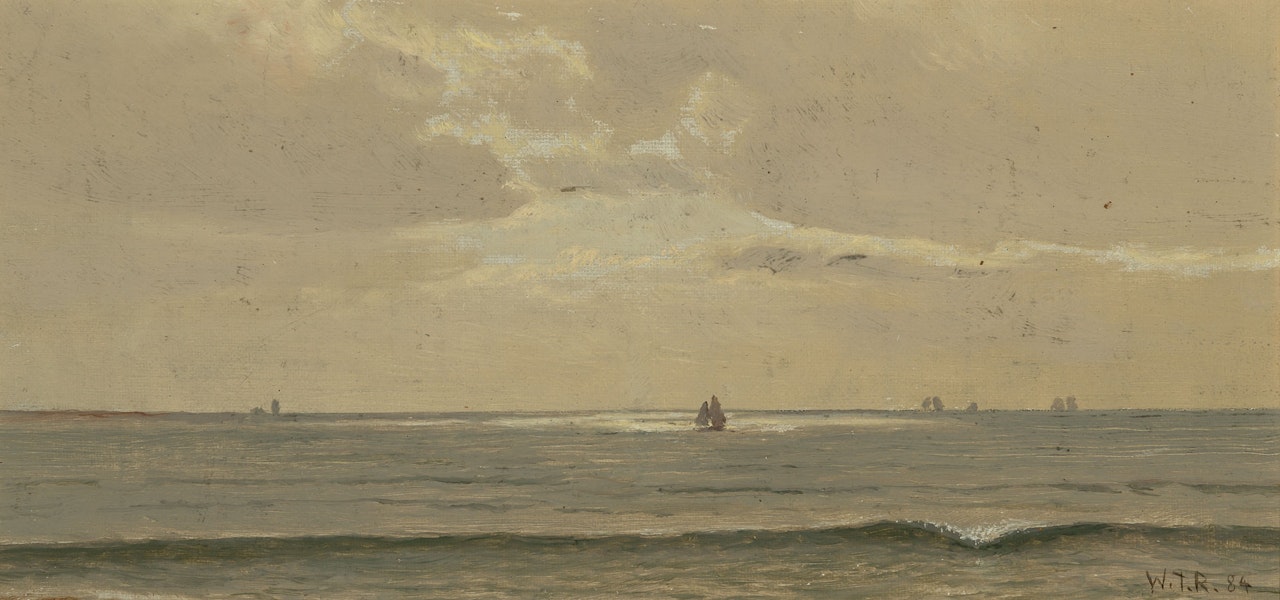 Off A Calm Beach by William Trost Richards