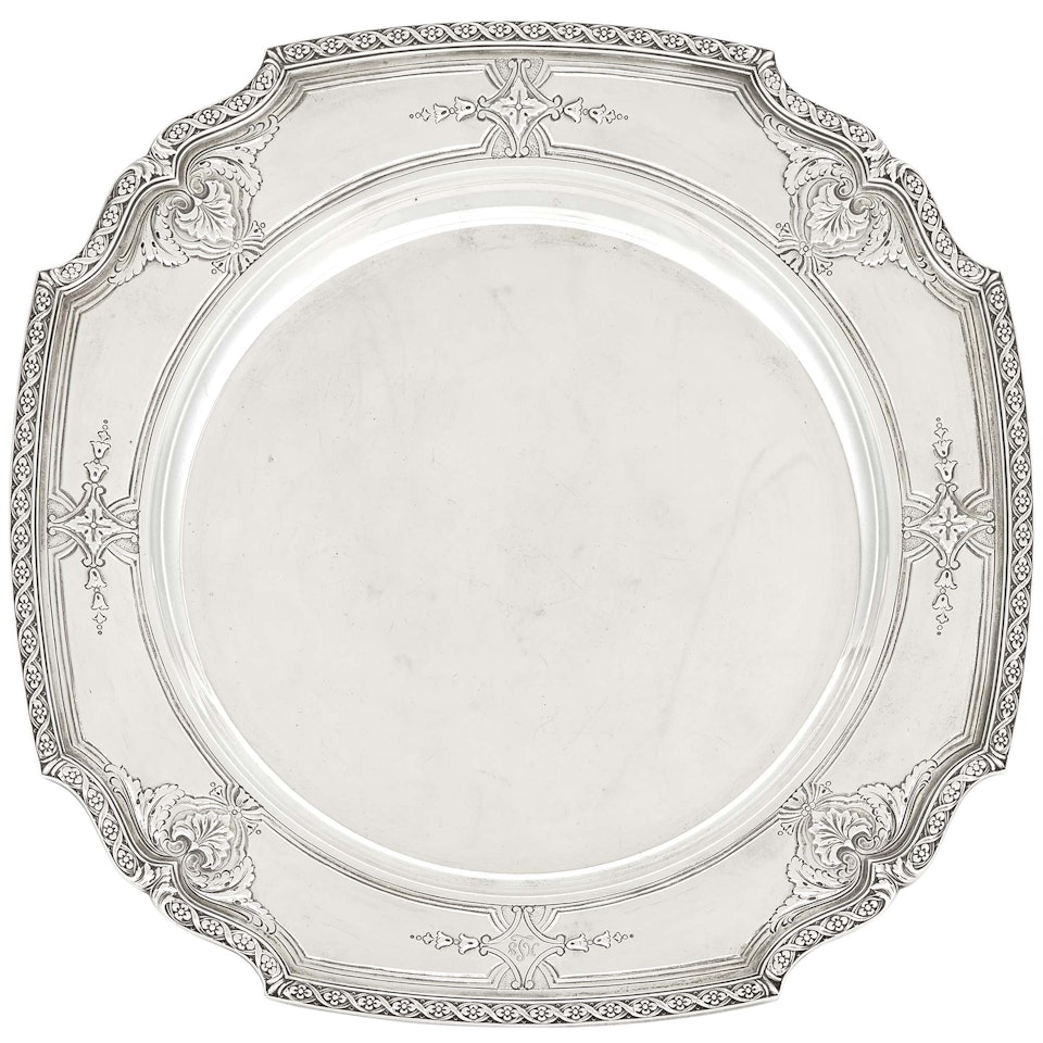 Sterling Silver Serving Plate by Tiffany & Co.