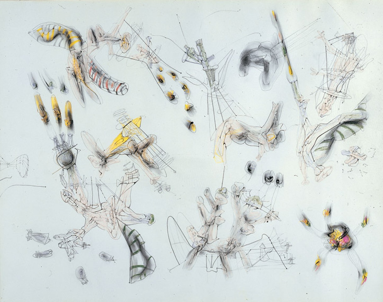 War Cartoon by Roberto Matta