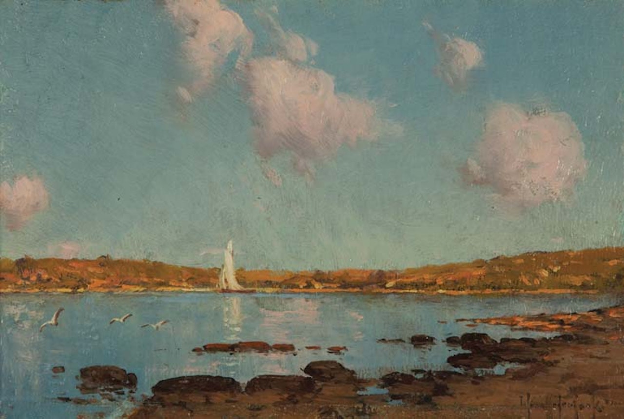Low Tide - Long Island Sound by Julian Onderdonk