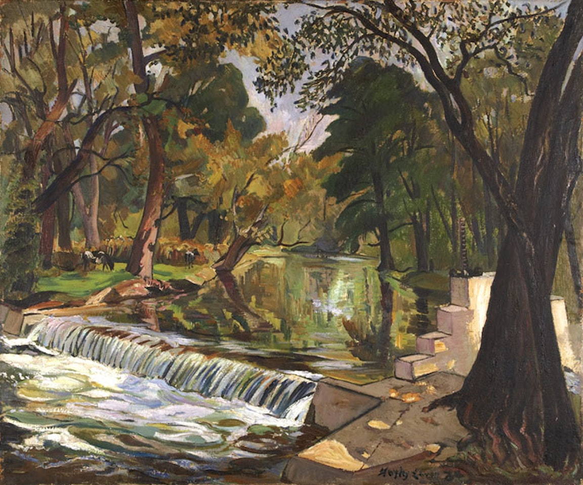 Landscape with Waterfall by Hayley Lever