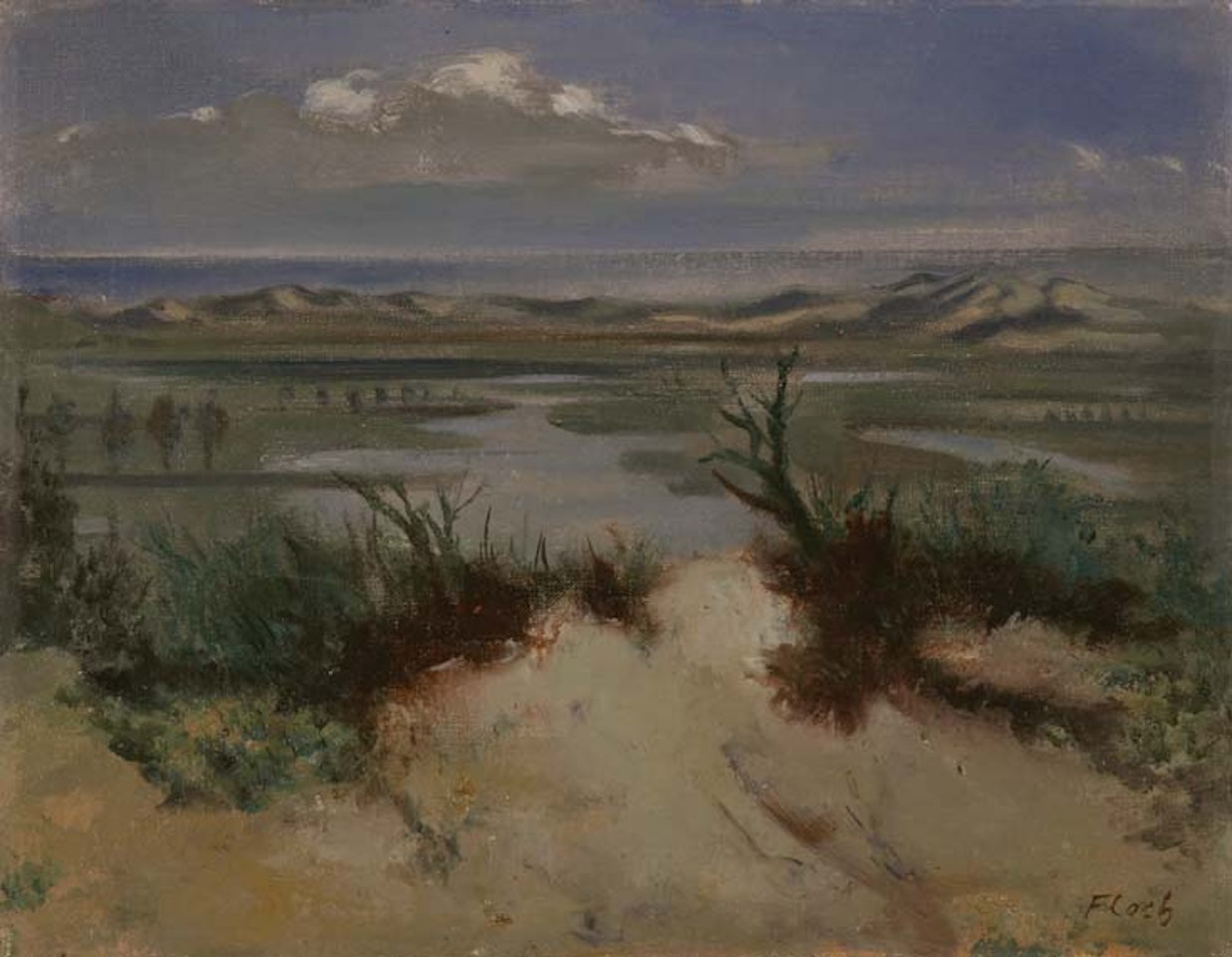 Mediterranean Landscape by Joseph Floch