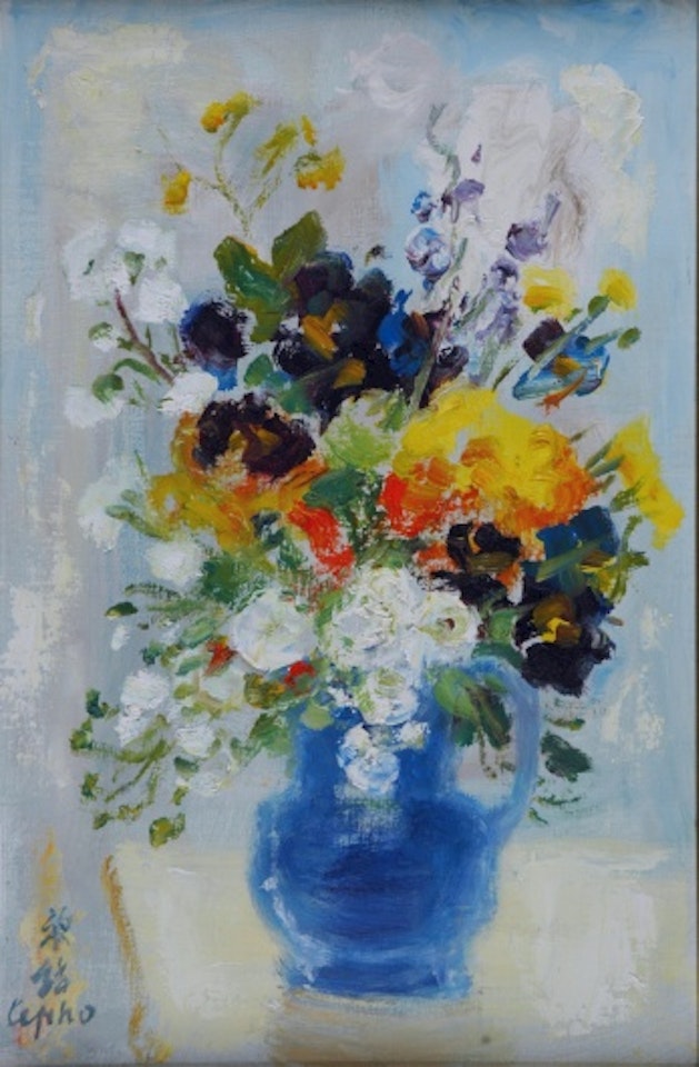 Le Vase Bleu by Le Pho