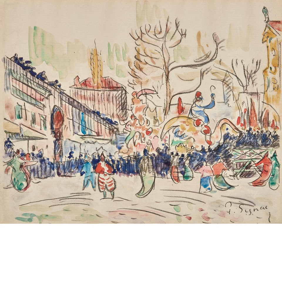 Nice, Le Carnaval by Paul Signac