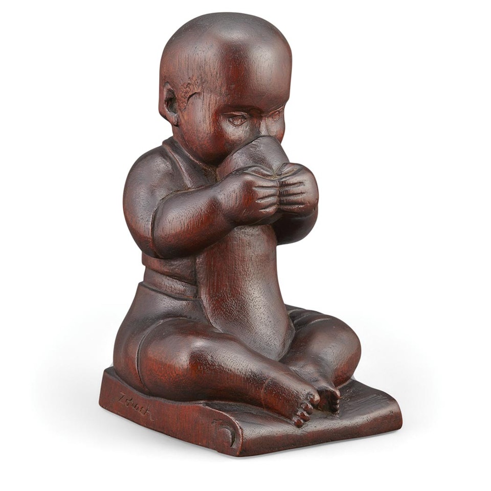 Tessim Drinking (Child Drinking) by William Zorach