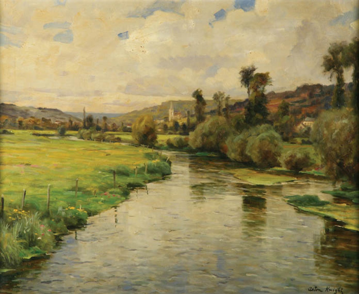 The Resle at Beaumontel by Louis Aston Knight