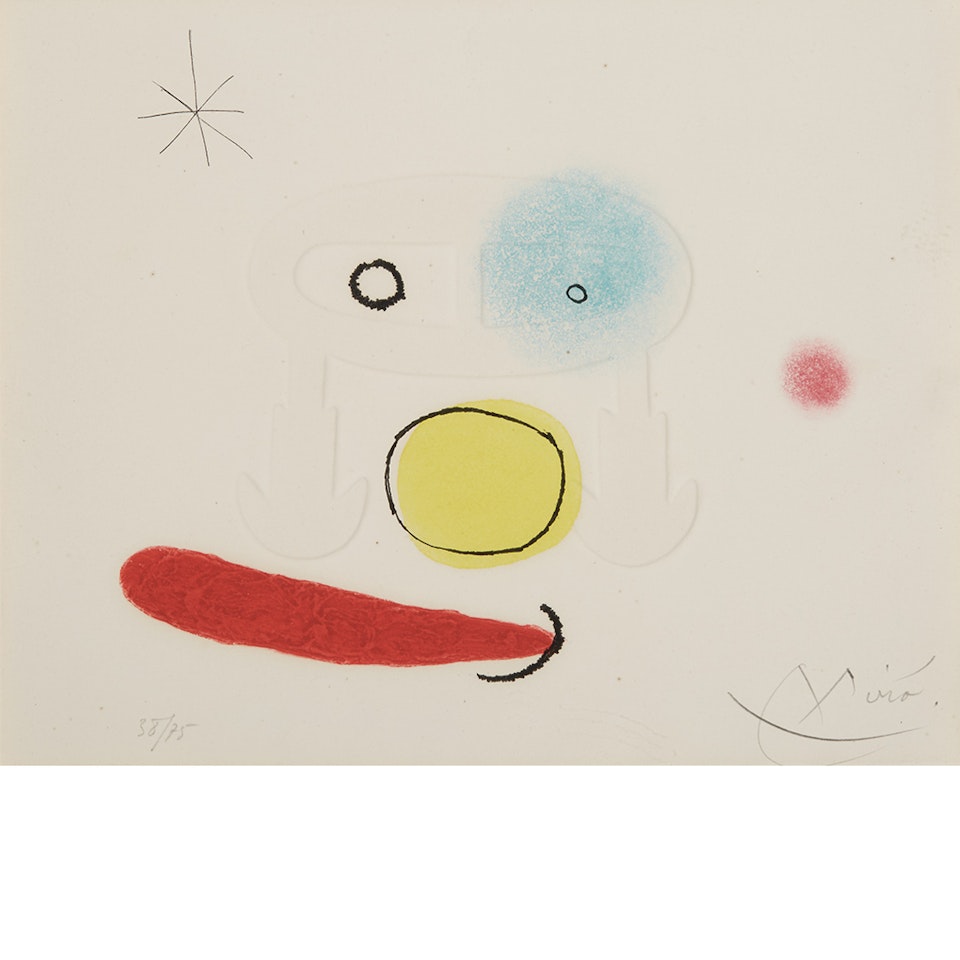 LE BIJOU (D. 491) by Joan Miró