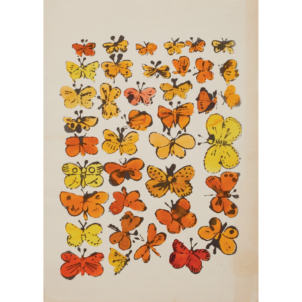 BUTTERFLIES by Andy Warhol