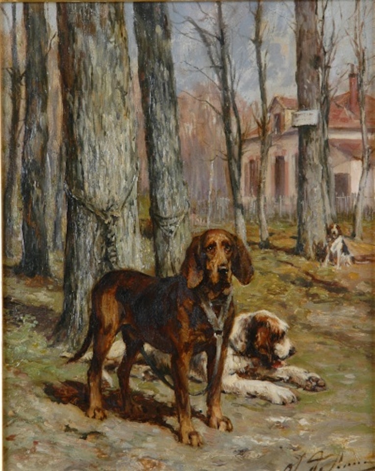Awaiting the Master by Olivier de Penne
