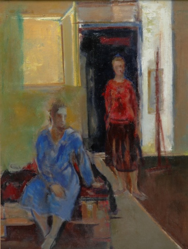 Interior - Yellow and Blue by Joseph Floch
