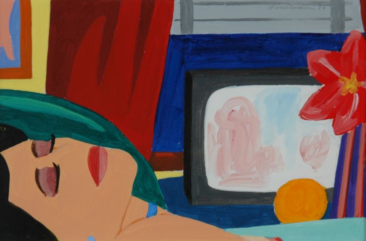Study for Bedroom TV by Tom Wesselmann