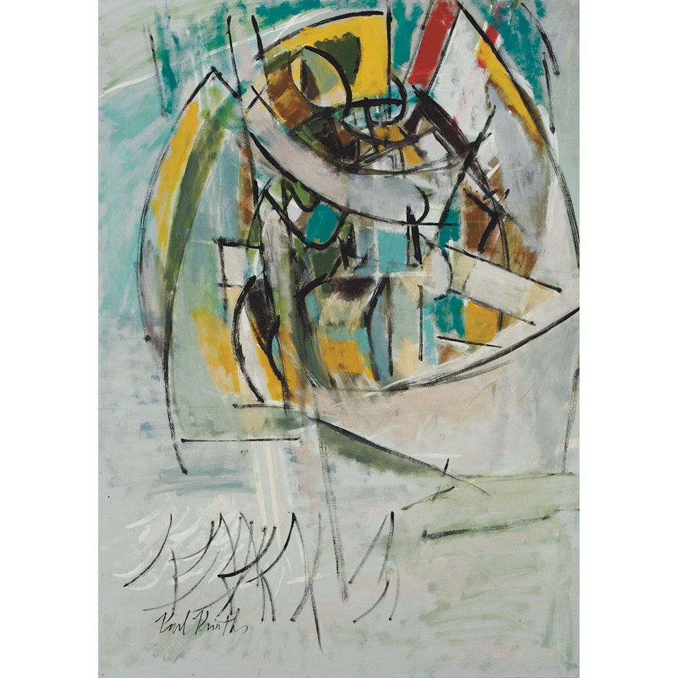 Sculling by Karl Knaths
