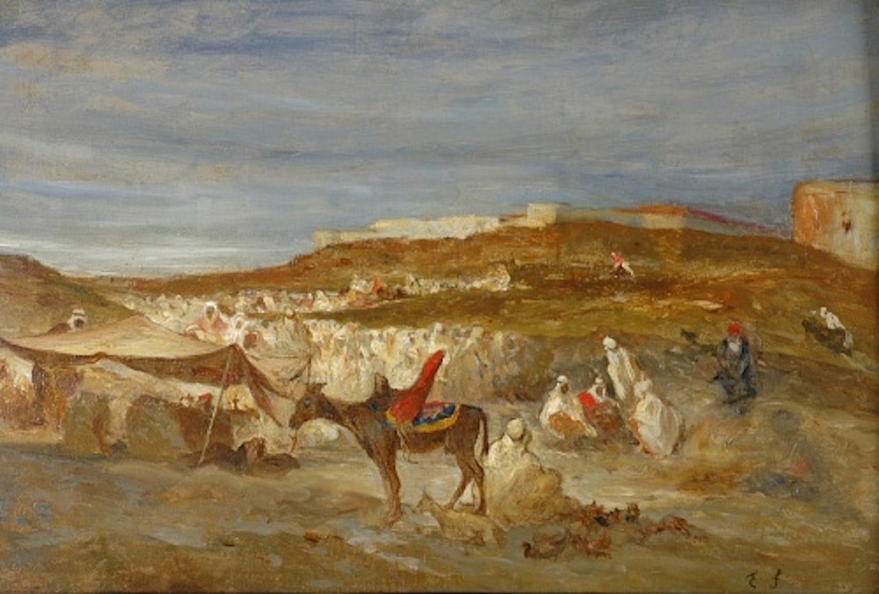 DIFFA, RECEPTION DU SOIR by Eugene Fromentin