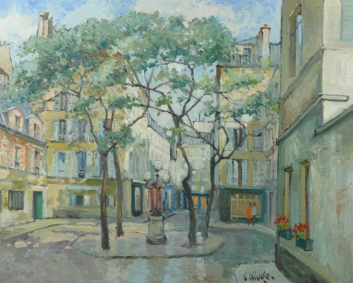 LA PLACE DE FURSTENBERG, PARIS by Constantin Kluge