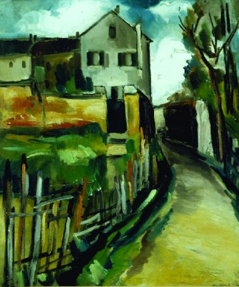 ROUTE DE VILLAGE by Maurice de Vlaminck