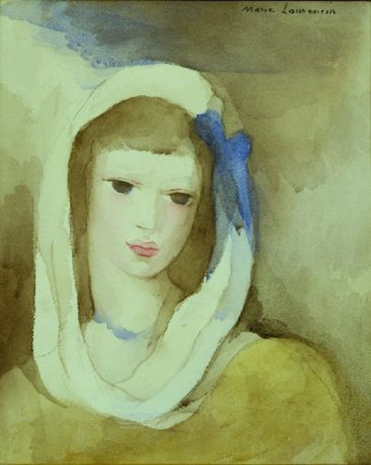 JEUNE FILLE by Marie Laurencin
