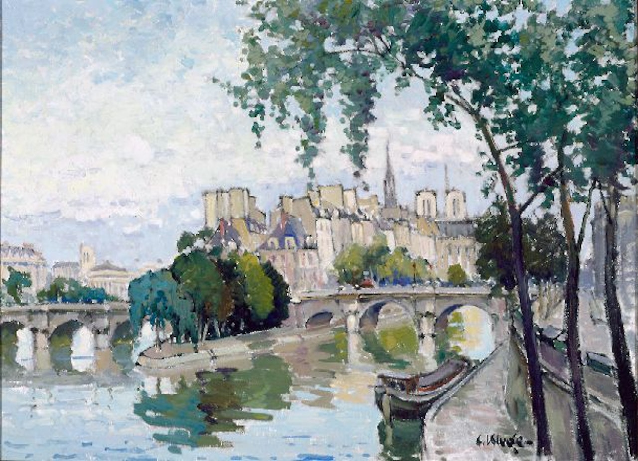 L"ILE DE LA CITE by Constantin Kluge