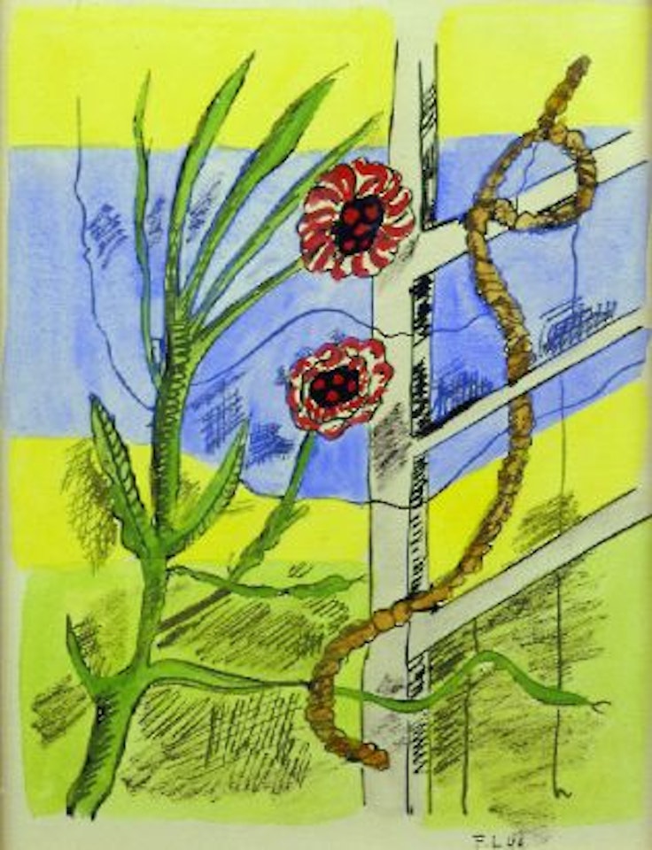 ECHELLE ET CACTUS by Fernand Leger