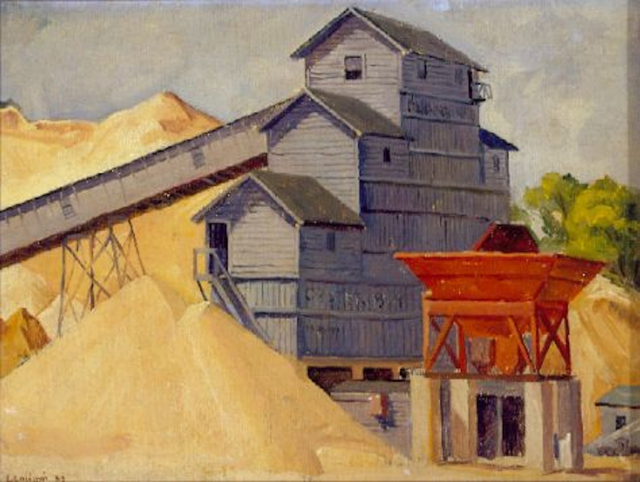 OYSTER BAY FACTORY by Luigi Lucioni